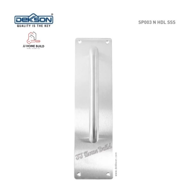 Sign Plate Dekson / Dekson SP 003 HDL PULL SS Stainless Steel