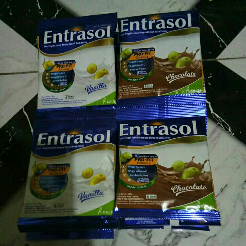

Susu Entrasol 20gr isi 10