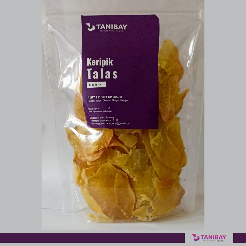 

Keripik Talas Taro Gurih Renyah