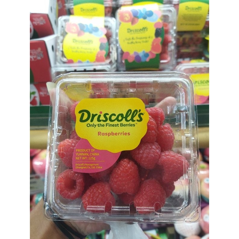 

Buah raspberry driscol rrc 125gram