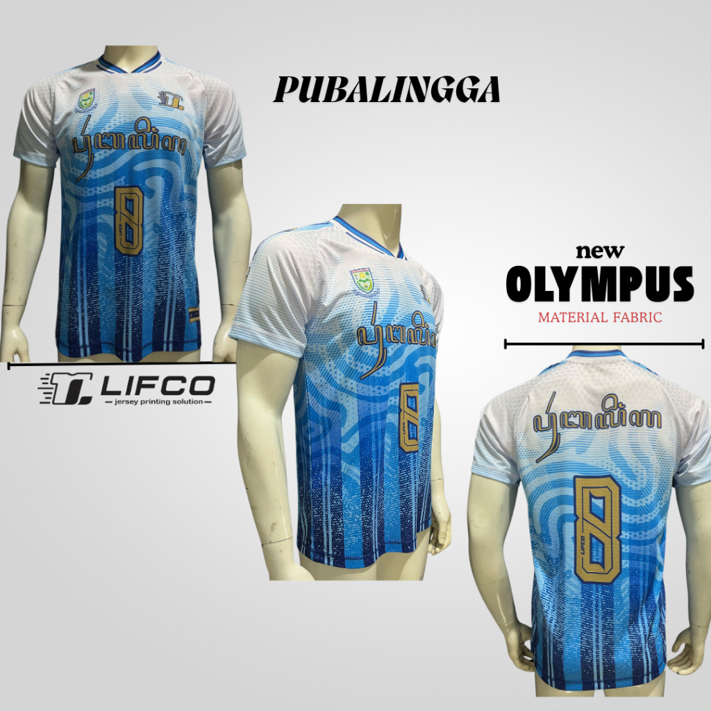 JERSEY VOLI AKSARA SERIES - PURBALINGGA - ORIGINAL LIFCO (TIDAK BISA REQUEST NAMA)