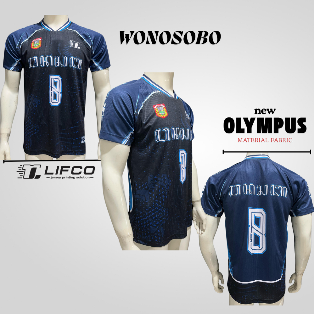 JERSEY VOLI AKSARA SERIES - WONOSOBO - ORIGINAL LIFCO (TIDAK BISA REQUEST NAMA)