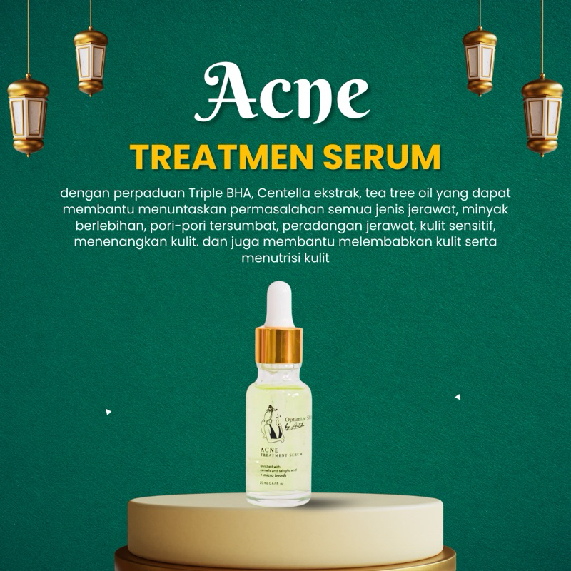 [OPTIMIZE SHINE] ACNE TREATMENT SERUM Penghilang jerawat Batu, Berutusan