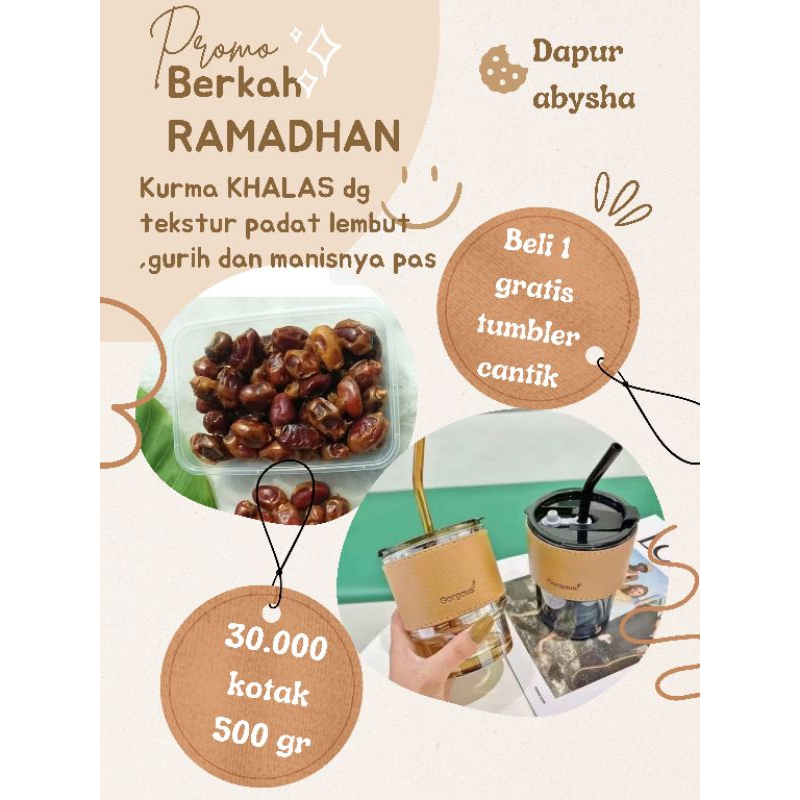 

kurma khalas promo berkah