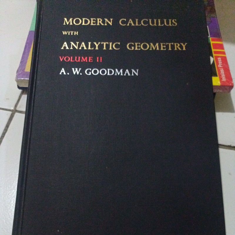 BUKU MODERN CALCULUS WITH ANALYTIC GEOMETRY VOLUME 11
