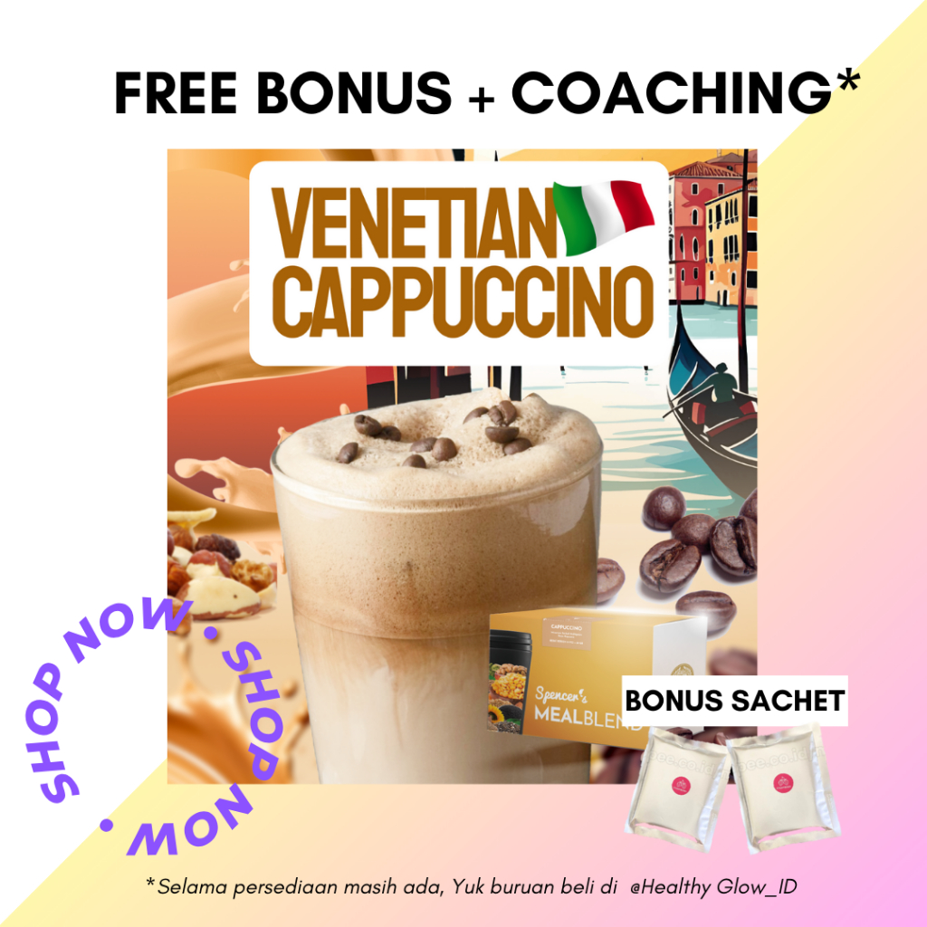 

Spencer's Mealblend Venetian Cappucino - FREE Bonus