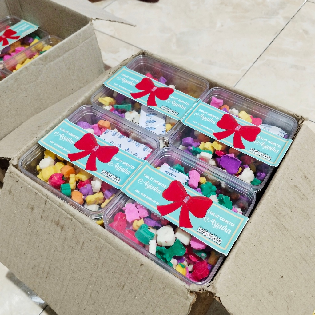 

Cokelat Karakter Random Buah Hewan 250 Gram / Cokelat Warna Warni / Hampers Idul Fitri Lebaran