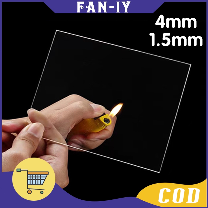 1.5mm/4mm Atap Kanopi Polycarbonate Atap Transparan Anti Panas