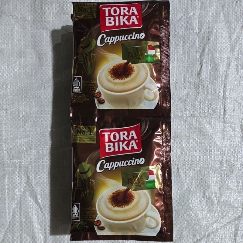 

Kopi torabika cappucino renceng isi 10