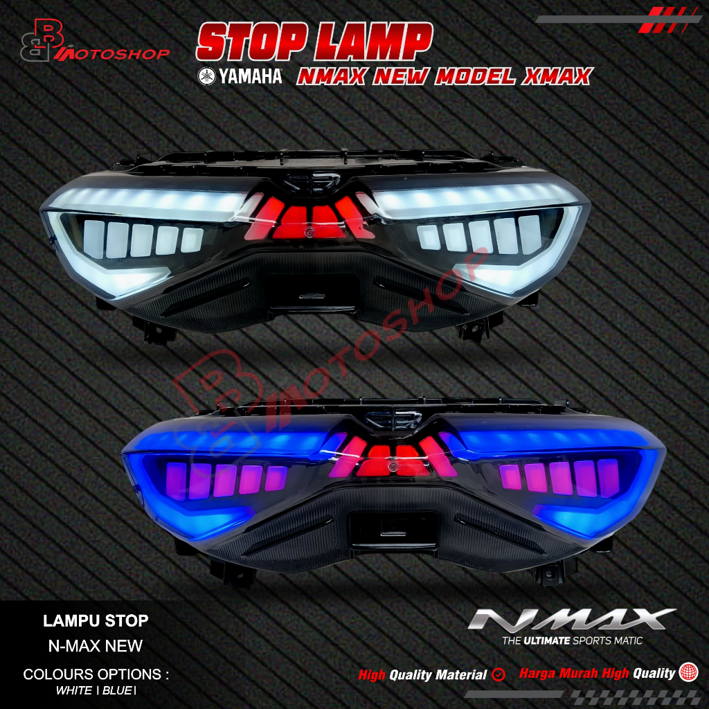 Lampu Stop Nmax All New Lampu Stop Belakang Nmax New Model Xmax Terbaru COD