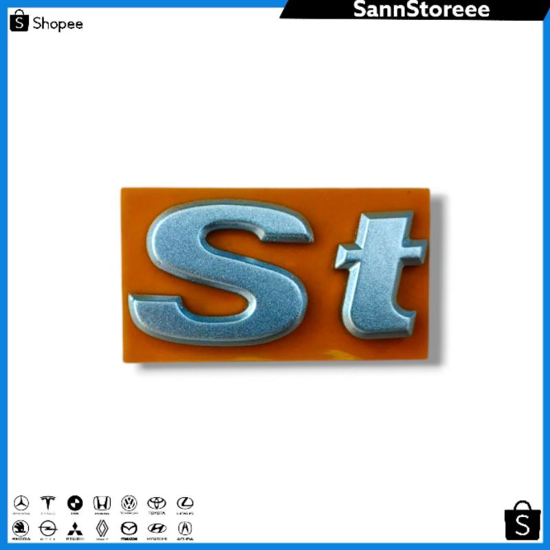 Emblem Bagasi Xtrail T30 (ST) Original Genuine Part/ Emblem Logo ST Nissan Xtrail T30 Original