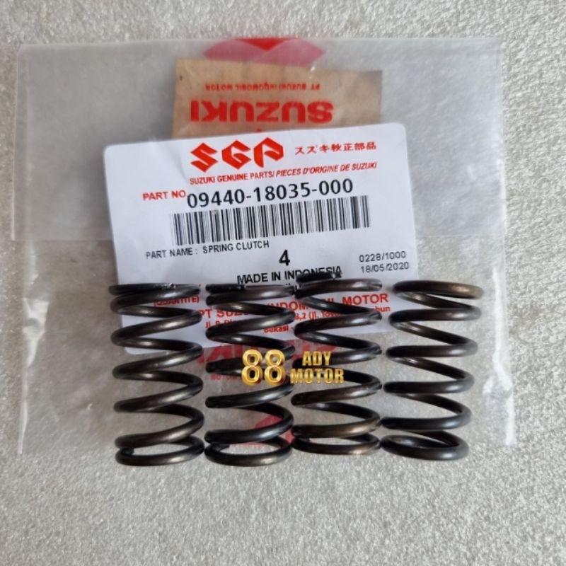 Per Kampas Kopling 1Set 4Pcs Smash, Shogun 125 Original Suzuki