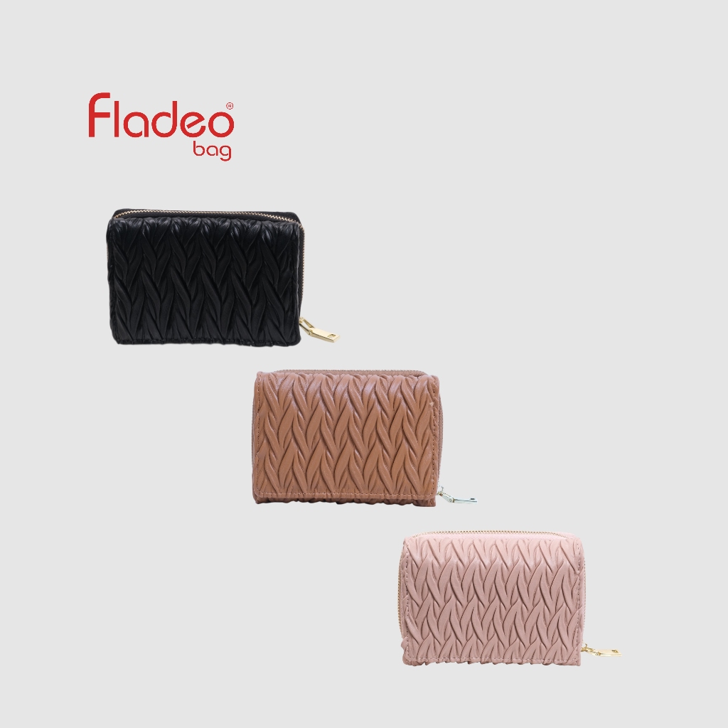 Fladeo B25/QD265-1DH/Dompet Mini Wanita [ Mini Wallet Ladies ]