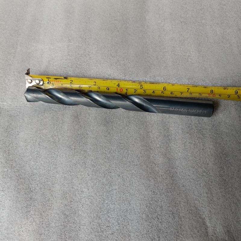 Nachi 17 MM Mata Bor Besi HSS - Nachi Mata Bor Besi HSS 17 MM