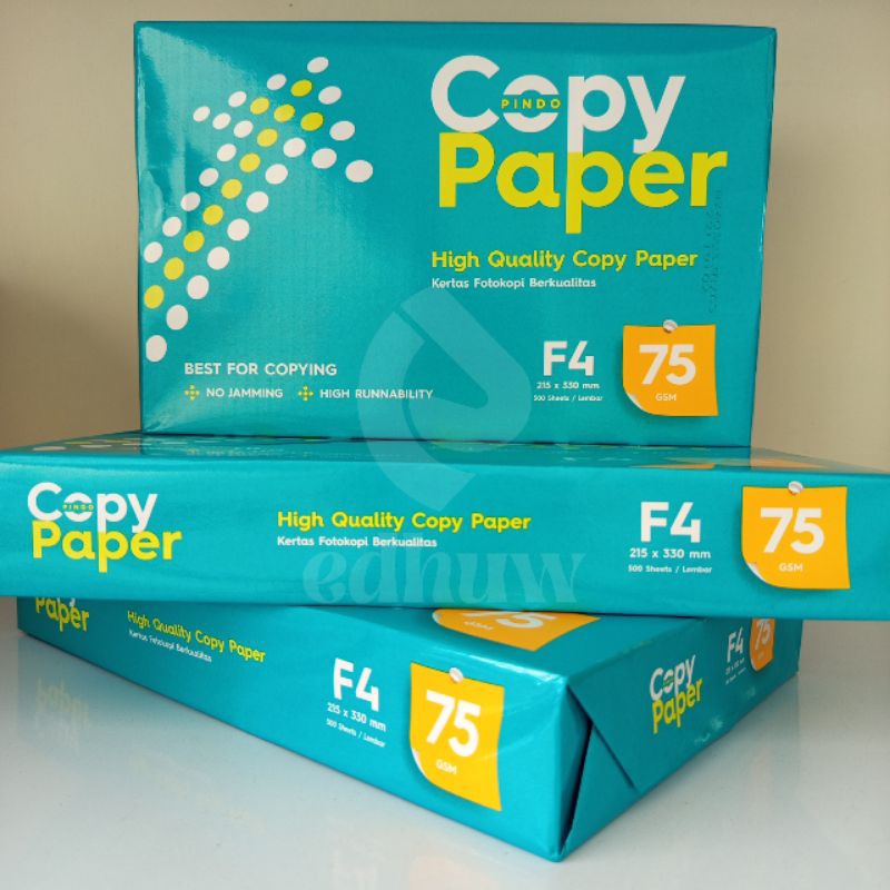

Kertas HVS Copy Paper f4 75 gsm