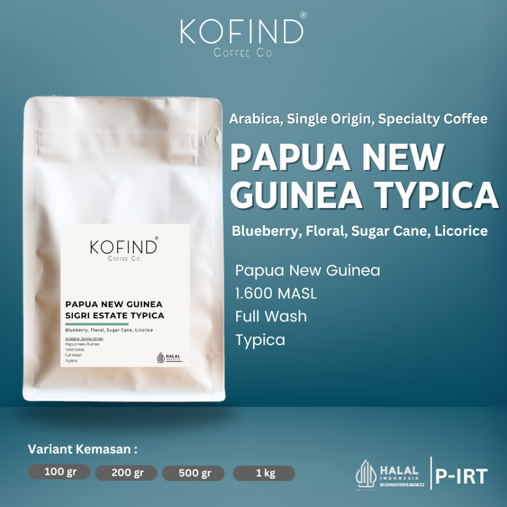 

Biji Kopi Papua New Guinea Typica Specialty Coffee Manual Brew