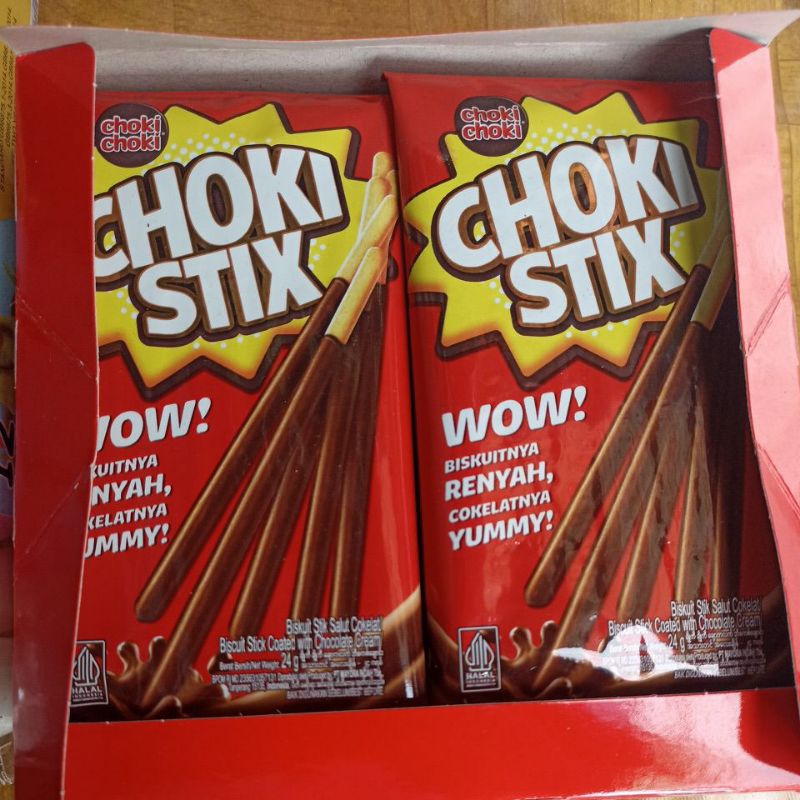 

Choki Stik Biskuit Coklat Mylunarystore isi 12pcs