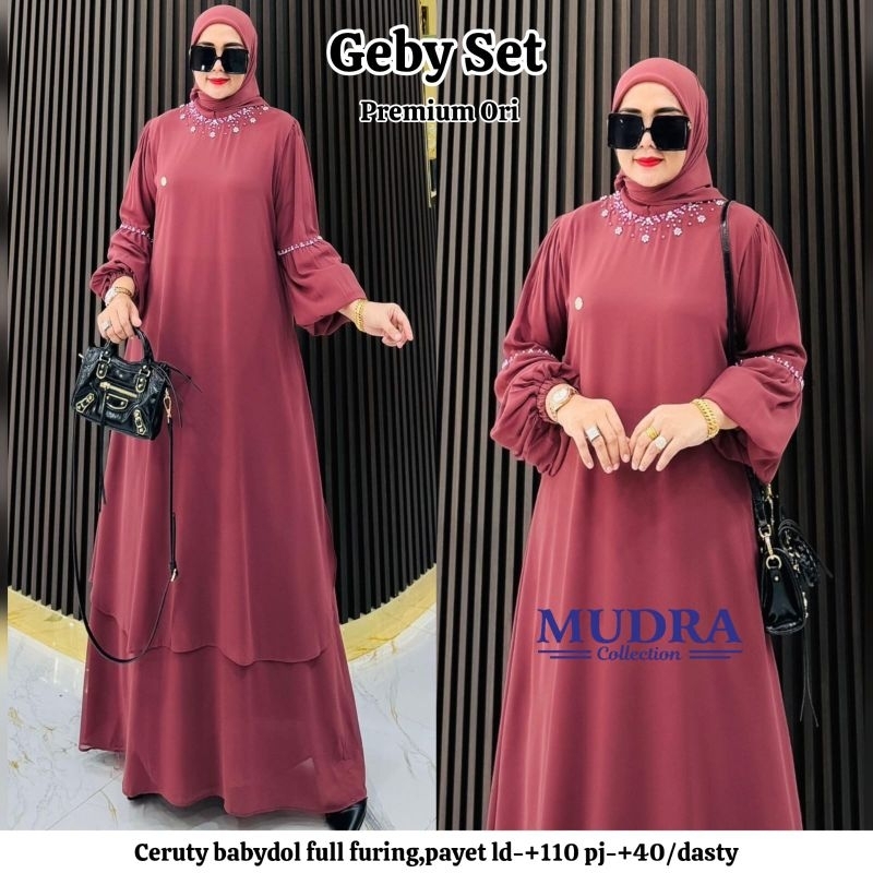 GEBY SET BY MUDRA HIJAB