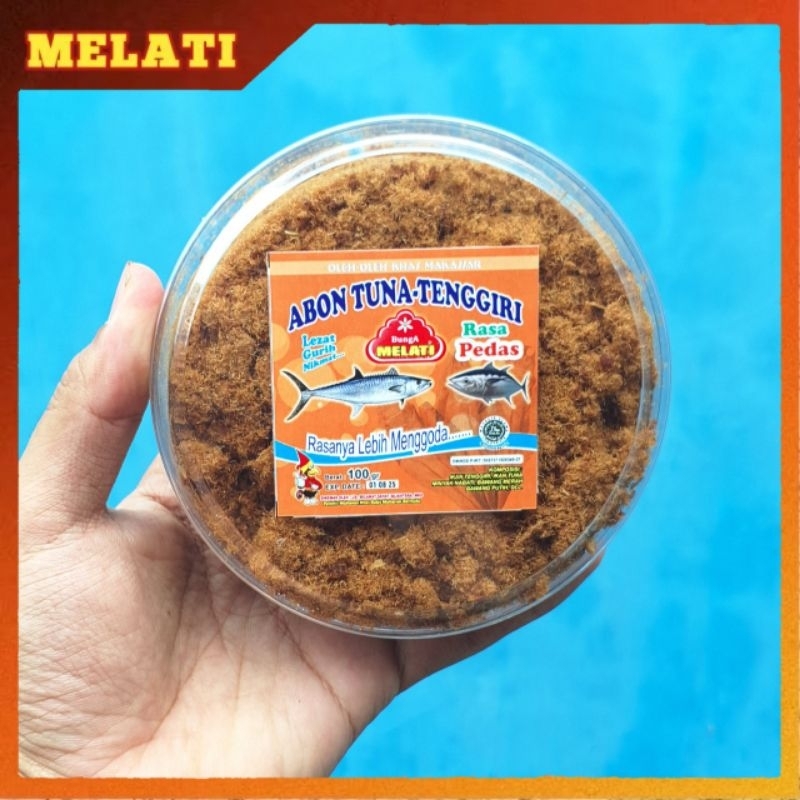 

[MELATI] Abon Ikan Tuna Tenggiri 100gr Pedas