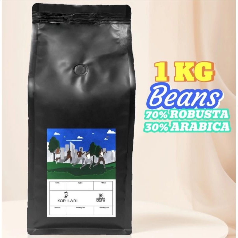 

BIJI KOPI SANGRAI 1kg ARABICA FULL Rosting Bean. Sangat Cocok untuk Cafe, Restoran dan Hotel