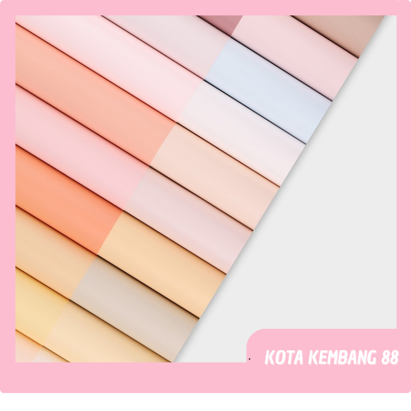 

Kertas Buket Bunga Dua Warna Flower Wrapping Paper Bicolor Cellophane Florist KB075