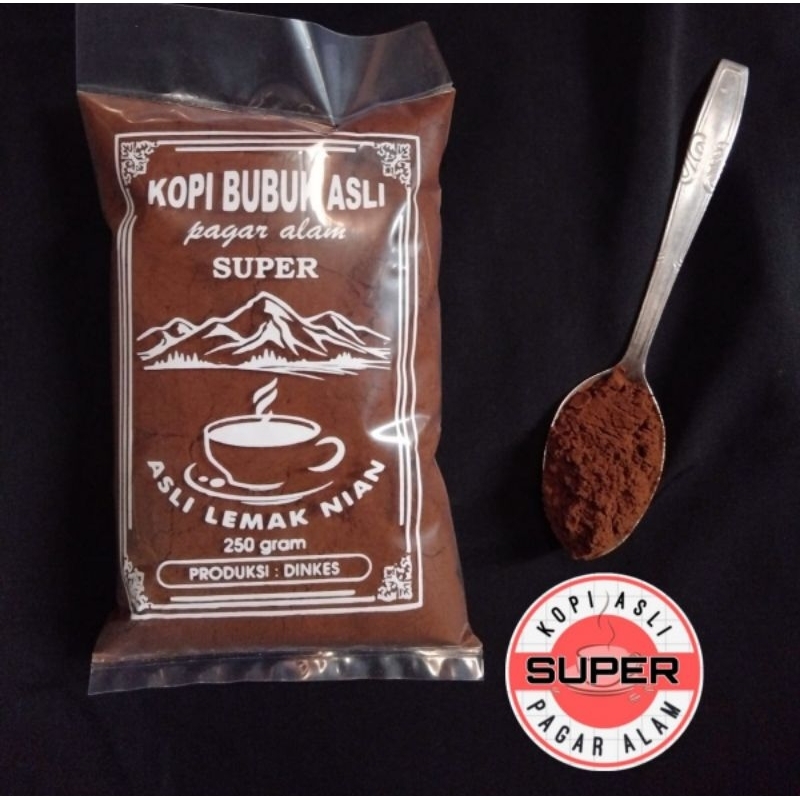 

Super Grade 1 Kobi Bubuk Pagar alam 250gr [PREMIUM]