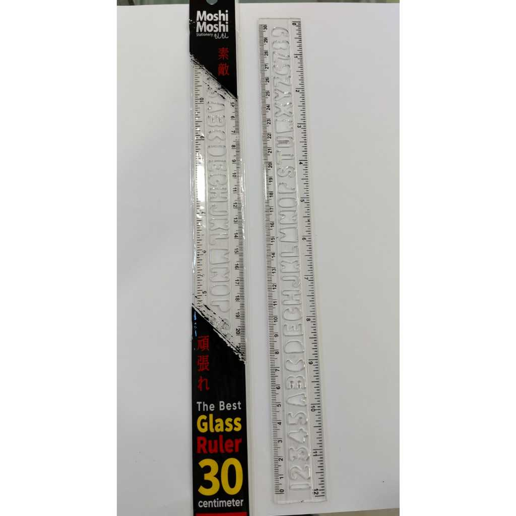 

PENGGARIS 30 cm ABJAD / GARISAN 30 cm ABJAD ANGKA