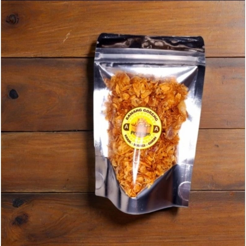 

Bawang Goreng Premium Kemasan Mini 27gr/Travel Size|Bawang Goreng Kriuk|Bawang Goreng Tanpa Tepung|Bawang goreng pekalongan