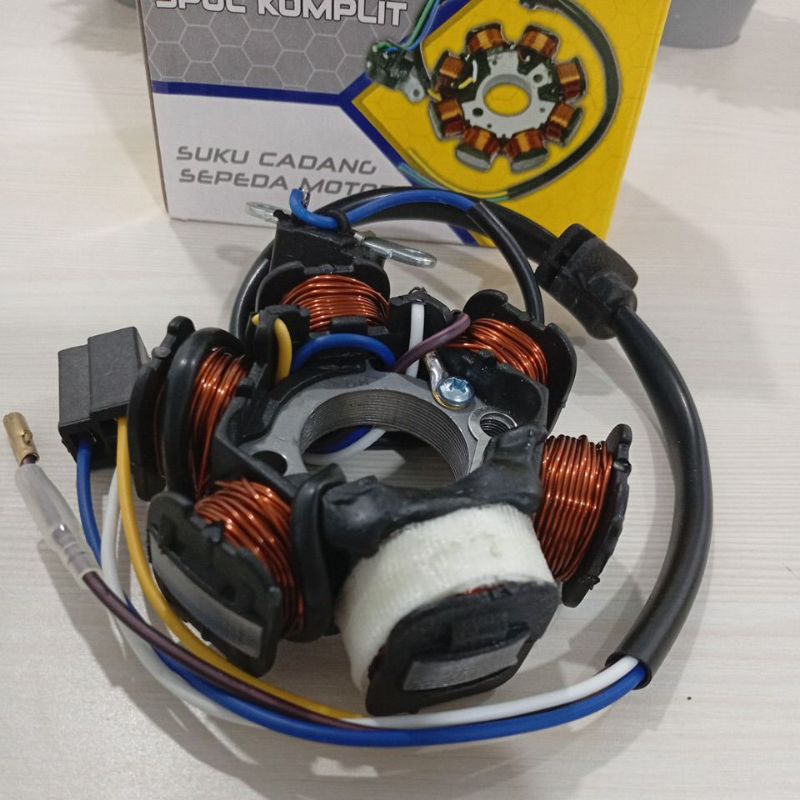 Spul Komplit Supra X CCP Spool Assy Lampu Motor Honda Supra Fit Lama Spul Komplit Fulser