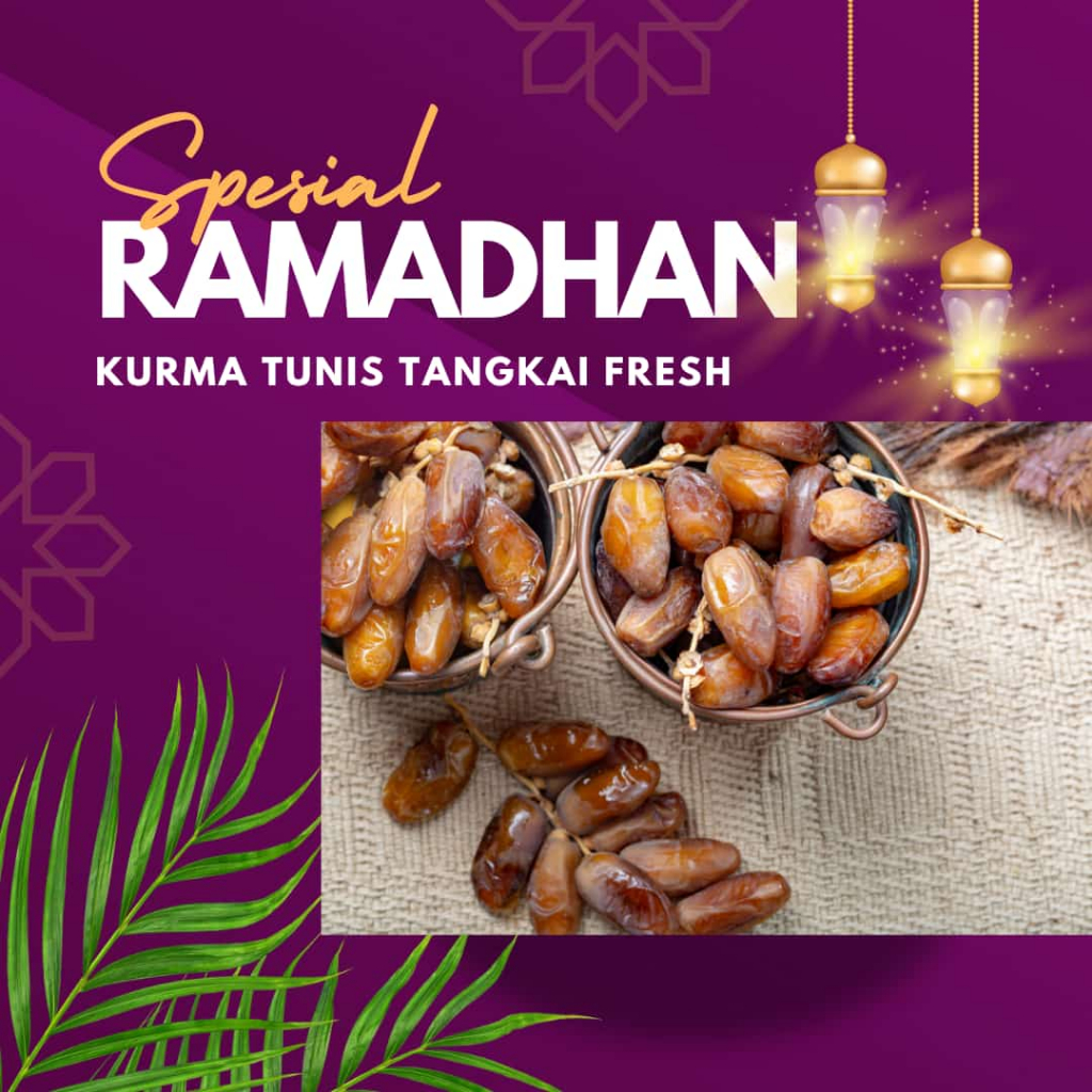 

Kurma Tunis Tangkai Premium – Manis, Segar