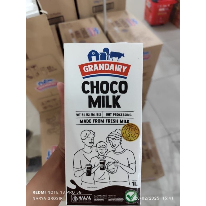

Grandairy Susu UHT 1 liter