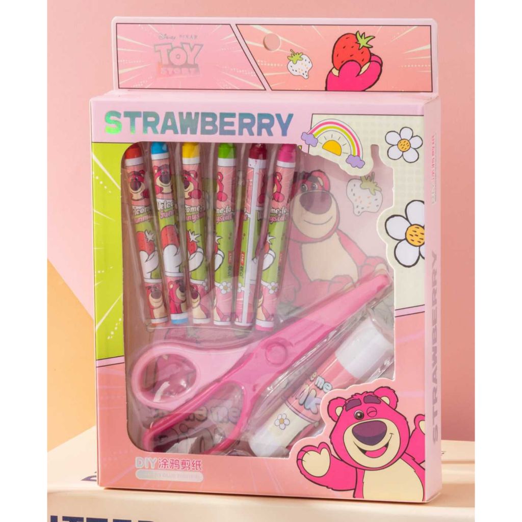 

Set Alat Mewarnai Crayon Karakter_A90114-T1