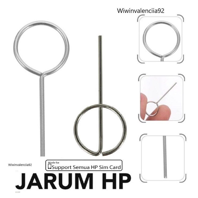 ORI Model ORIGINAL OPPO RENO [ Tusukan Jarum ] Bentuk Jarum Tusuk an SIM INJECTOR/Pembuka/Card Memor