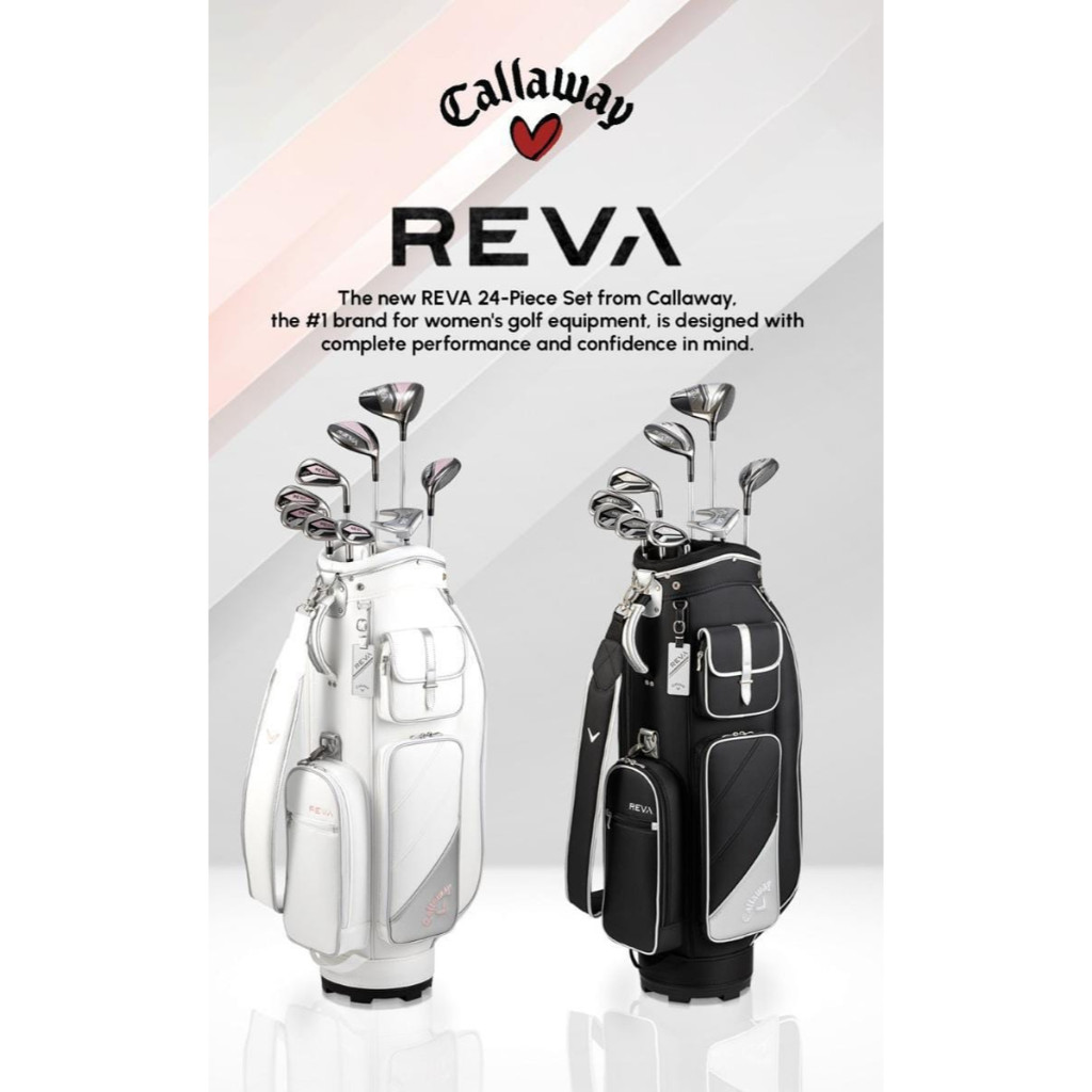 Golf Callaway Reva Full Set Ladies Woman Stick Golf Wanita OriginalGolf Callaway Reva Full Set Ladie