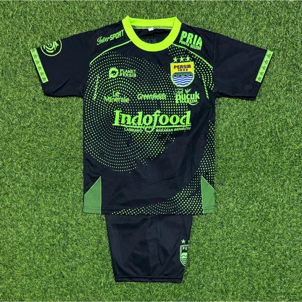 setelan baju bola anak persib terbaru umur 1-15 tahun baju bola anak persib cod baju bola anak terba