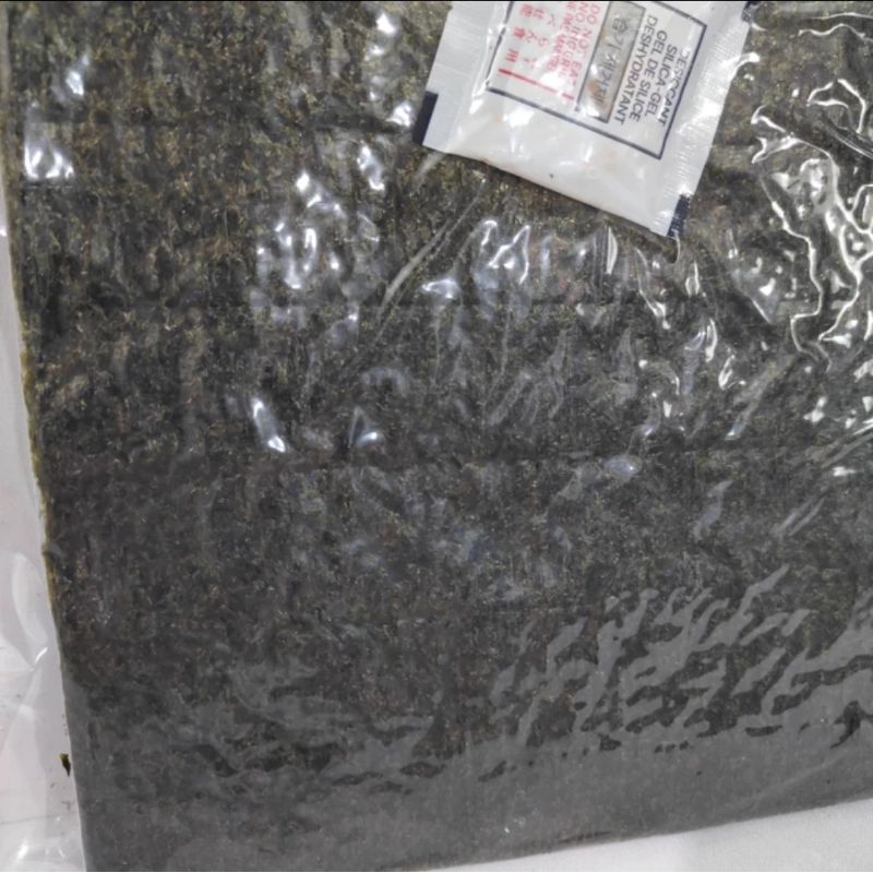 

RB Manjun Sushi Nori Grade B 50 sheets - Seaweed Premium Kimbab Yaki Sushi Korea Halal
