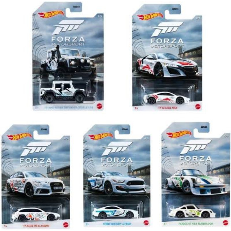 HOT WHEELS 1 SET FORZA MOTORSPORT (FREE PROTECTOR)