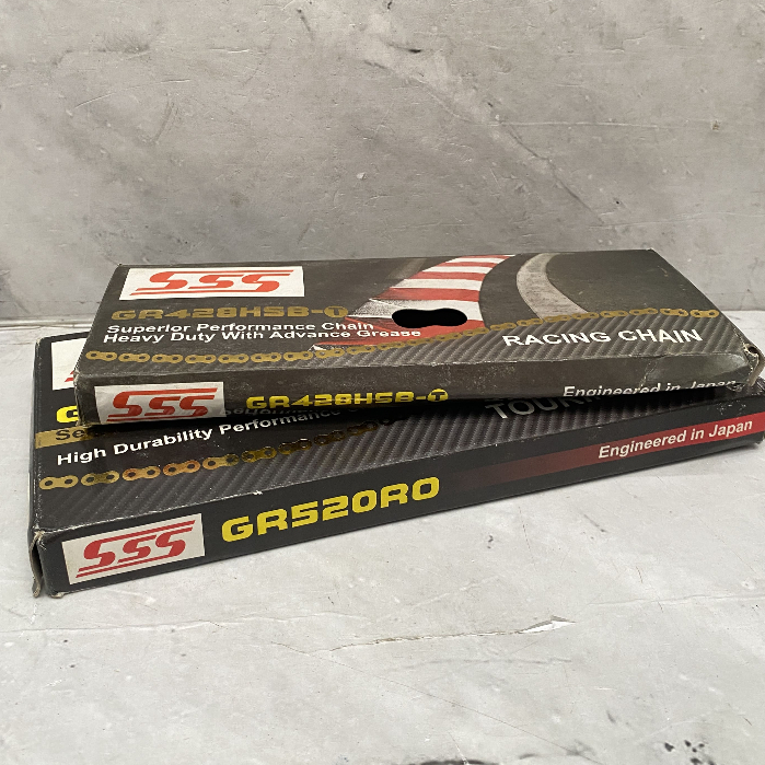 Rantai SSS 428 HSBT 120 528 120 RO Gold Original SSS