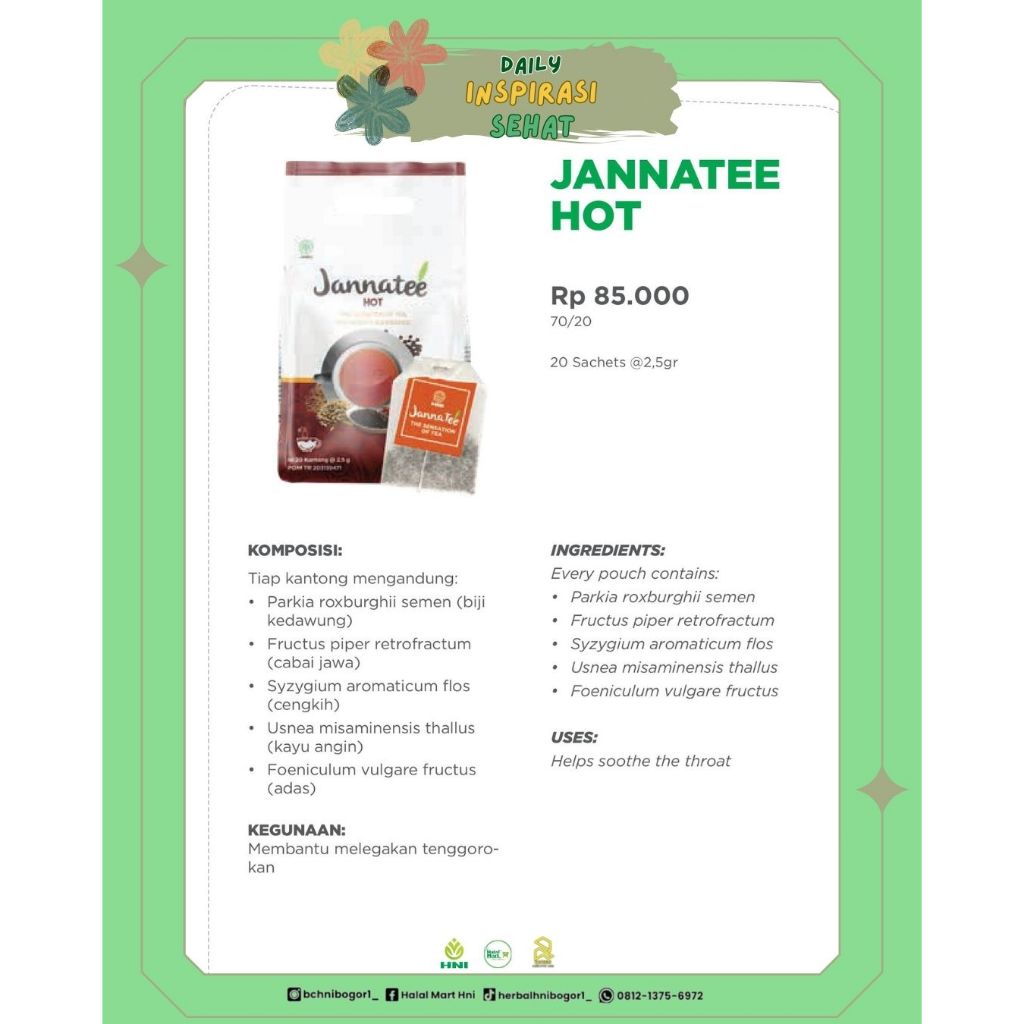 

Jannatee Hot Tea