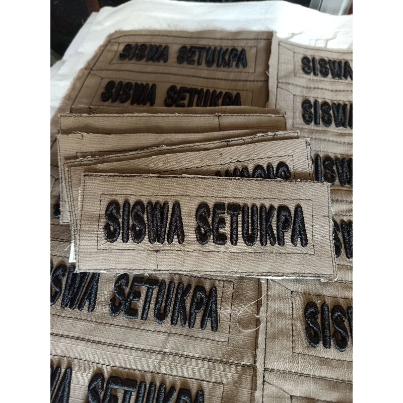 Bordir Timbul Siswa Setukpa