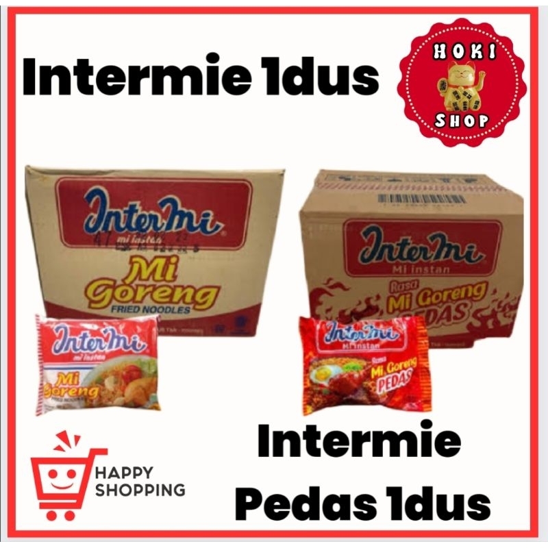 

Intermie Mie Goreng - Intermie Pedas 1 dus isi 40pcs / Mie Instan / Mi Goreng