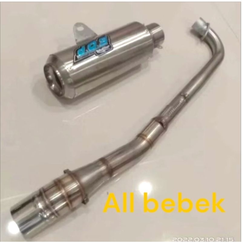 KNALPOT DOS GP1 SUPRA 125 BLADE ABSOLUT REVO SUPRA 125 KNALPOT DOS BLADE KNALPOT DOS SUPRA 125 BLADE