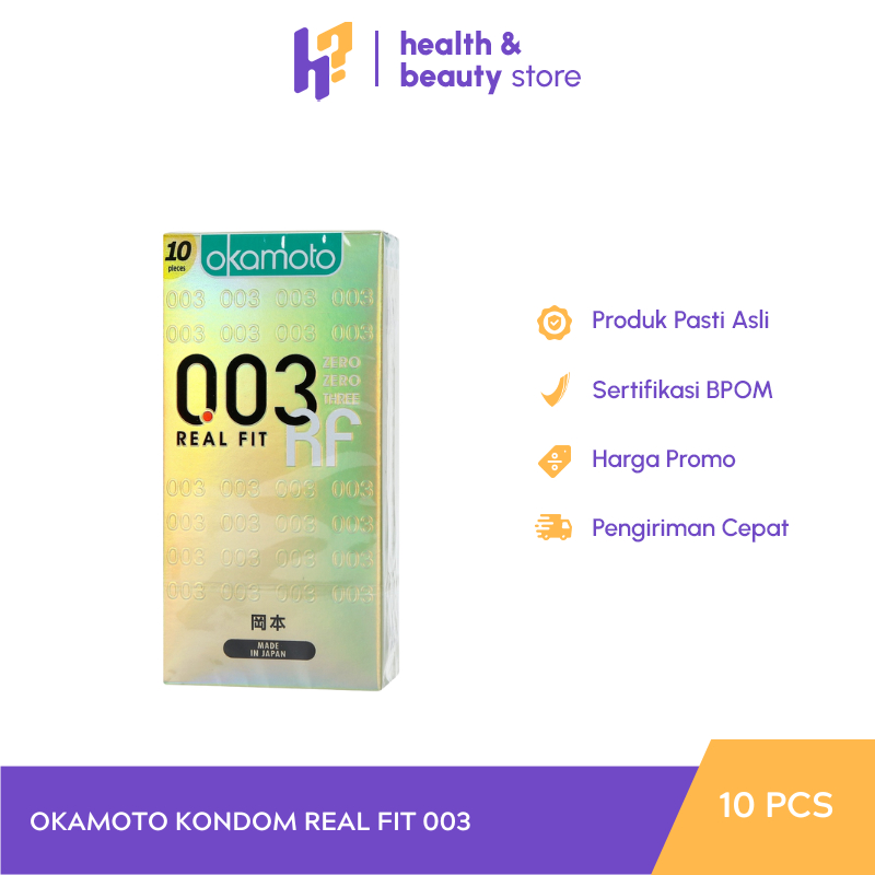 OKAMOTO KONDOM REAL FIT 003 10'S