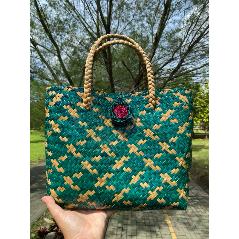 TAS PURUN ANYAMAN KHAS KALIMANTAN SELATAN 0097