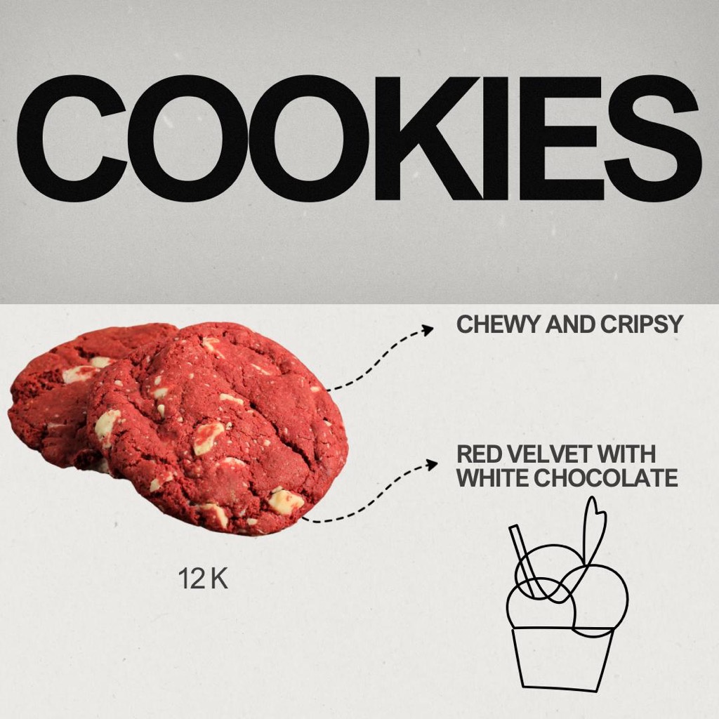 

Red Velvet Cookies with White Chocolate