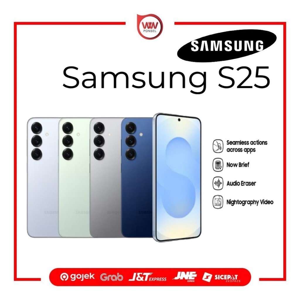 Hp Samsung S25 Ram 12GB Internal 512GB Garansi Resmi
