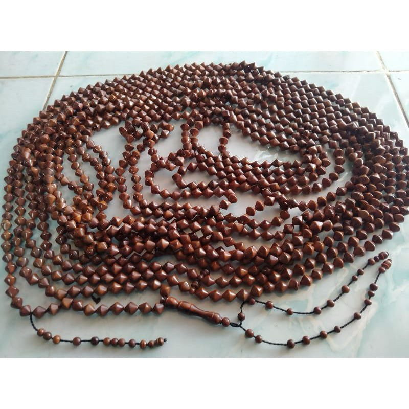 TASBIH KOKKA KAUKAH KAOKAH 1000 BUTIR WAJIK/AREN