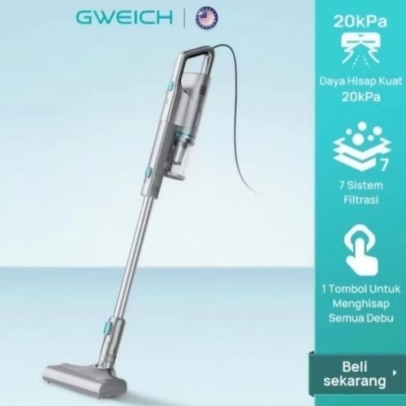 gweich vacuum cleaner GWV-20W06 penyedot debu RECOMMEND