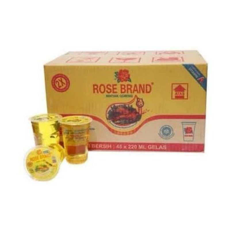 

Minyak Goreng Rose Brand kemasan Cup 220ML