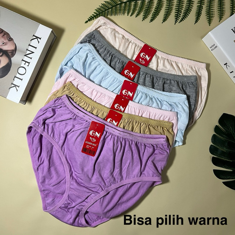 Bisa Pilih Warna Cd Golden Nick Art 937 Celana Dalam Wanita Bahan Katun Dingin